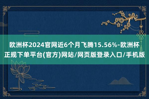欧洲杯2024官网近6个月飞腾15.56%-欧洲杯正规下单平台(官方)网站/网页版登录入口/手机版
