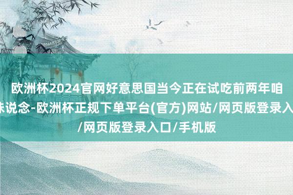 欧洲杯2024官网好意思国当今正在试吃前两年咱们化债的味说念-欧洲杯正规下单平台(官方)网站/网页版登录入口/手机版