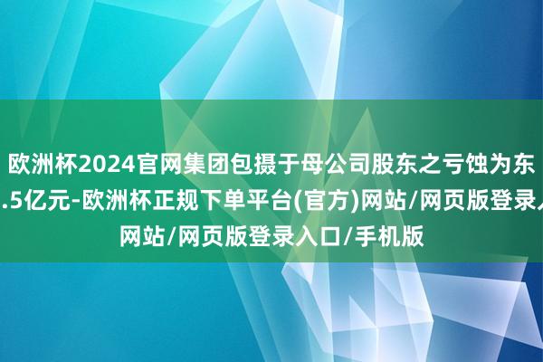 欧洲杯2024官网集团包摄于母公司股东之亏蚀为东谈主民币43.5亿元-欧洲杯正规下单平台(官方)网站/网页版登录入口/手机版